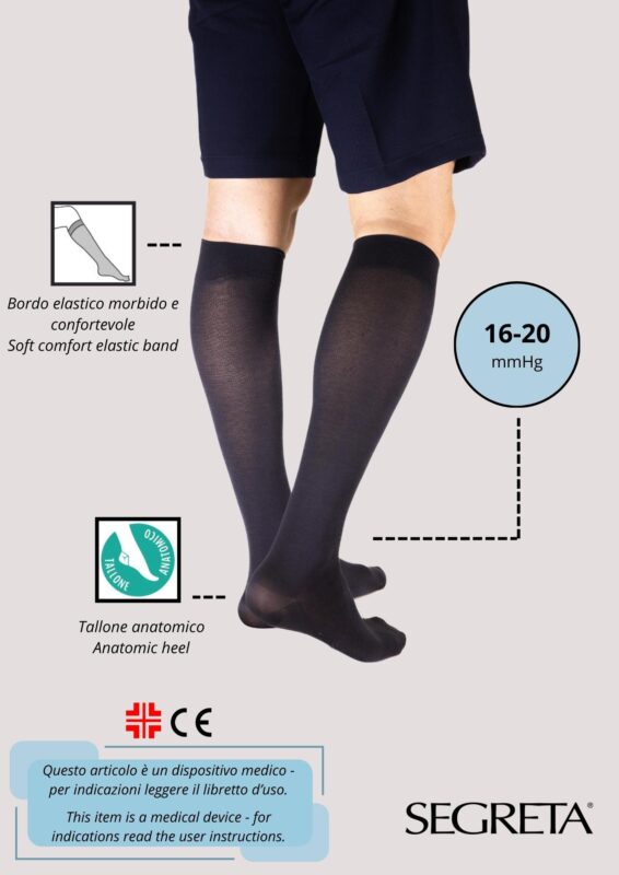 Calza In Cotone Ibis Color Notte | Calze Bambina - Foto 14